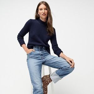 J. Crew Women’s Navy Rollneck Sweater